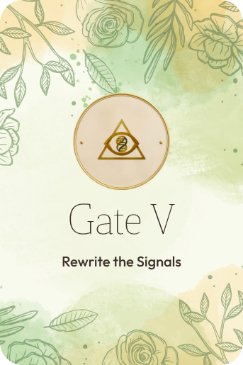 Gate V: Rewrite the Signals